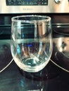 Single Stemless Wine Glass