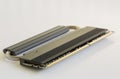 A Single Stick of Ram with Heat Sink Royalty Free Stock Photo
