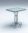 A Single Table for Adaptable Design Ideas. Royalty Free Stock Photo