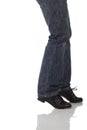 Single tap dancer Royalty Free Stock Photo