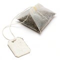 Teabag Isolated on White Background Royalty Free Stock Photo