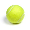 Single tennis ball Royalty Free Stock Photo