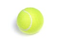 Single tennis ball Royalty Free Stock Photo