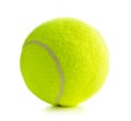 Single tennis ball Royalty Free Stock Photo