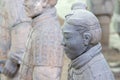 Single Terracotta Warrior head shot, Xian, Shaanxi, China