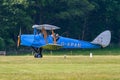 Single Tiger moth aircraft