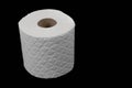 Single toilet roll Royalty Free Stock Photo