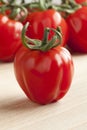 Single tomato close up Royalty Free Stock Photo