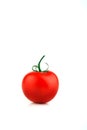 Single Tomato on White Royalty Free Stock Photo
