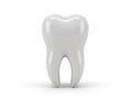Single tooth illustration Royalty Free Stock Photo