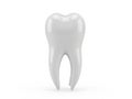 Single tooth illustration Royalty Free Stock Photo