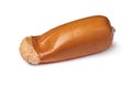 Single traditional German Teewurst Royalty Free Stock Photo