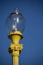 Vintage streetlamp on the territory of Moscow State University Royalty Free Stock Photo