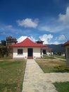 Single tree temple at nuwaraeliya,sri lanka