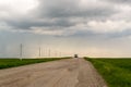 Single Truck and Isolated Road