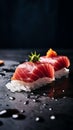 single tuna nigiri sushi, life style Authentic living