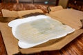 Food contaminated nonrecyclable cardboard pizza box