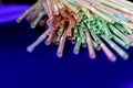 Single use disposable throwaway plastic straws