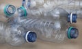 single-use plastic collected for recycling Royalty Free Stock Photo