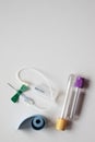 Single use venepuncture material for blood collection