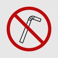 Single useplastic straw. Plastic pipe icon.Simple design. Stop using plastic campaign