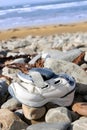 Single washed up shoe