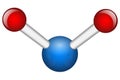 Single Water H2O molecule Royalty Free Stock Photo