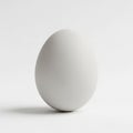 The minimalistic setting emphasizes the egg s shape and purity Royalty Free Stock Photo