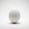The egg s surface appears smooth and unblemished casting a soft shadow Royalty Free Stock Photo