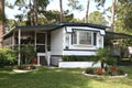 Single wide mobile home Royalty Free Stock Photo