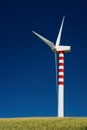 Single wind turbine Royalty Free Stock Photo