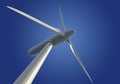 Single wind turbine or generator Royalty Free Stock Photo