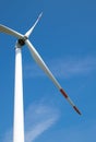 Single wind turbine Royalty Free Stock Photo