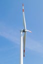 Single wind turbine Royalty Free Stock Photo