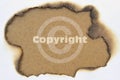 Single word Copyright Royalty Free Stock Photo
