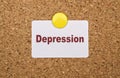 Single word Depression