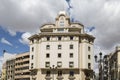 Singular building in the town hall square of Cartagena, Murcia,