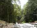 Sinharaja Rainforest waterfalls in Sri Lanka and deniyaya district.