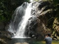 Sinharaja Rainforest waterfalls in Sri Lanka and deniyaya district.