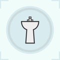 Sink color icon