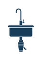Sink with Garbage Disposal icon
