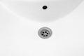 Sink for hand washing in bathroom top view Royalty Free Stock Photo