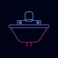 Sink nolan icon. Simple thin line, outline of bathroom icons for ui and ux, website or mobile application