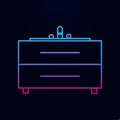 Sink nolan icon. Simple thin line, outline of bathroom icons for ui and ux, website or mobile application