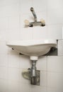 Sink and pipes Royalty Free Stock Photo