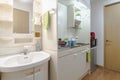 Sink and small kitchen corner in the room Royalty Free Stock Photo