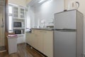 Sink and small kitchen corner in the room Royalty Free Stock Photo