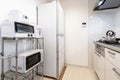 Sink and small kitchen corner in the room Royalty Free Stock Photo