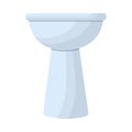 sink or washbasin for the bathroom. vector illustration Royalty Free Stock Photo