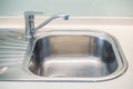 Sink and water tab Royalty Free Stock Photo